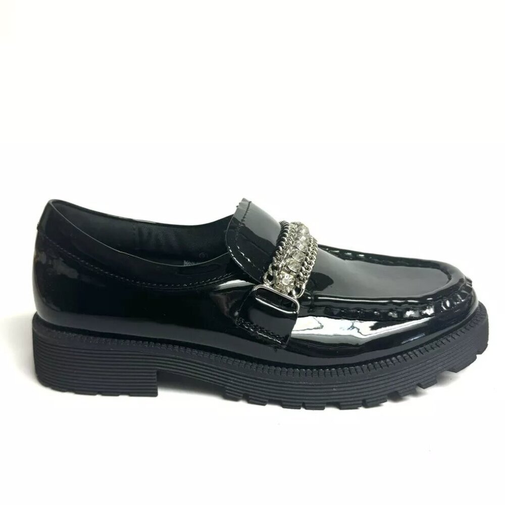 Steve Madden Taylar Loafer Black Size 2 M Big Kid